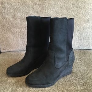 UGG Coraline Wedge Heel Boot Waterproof